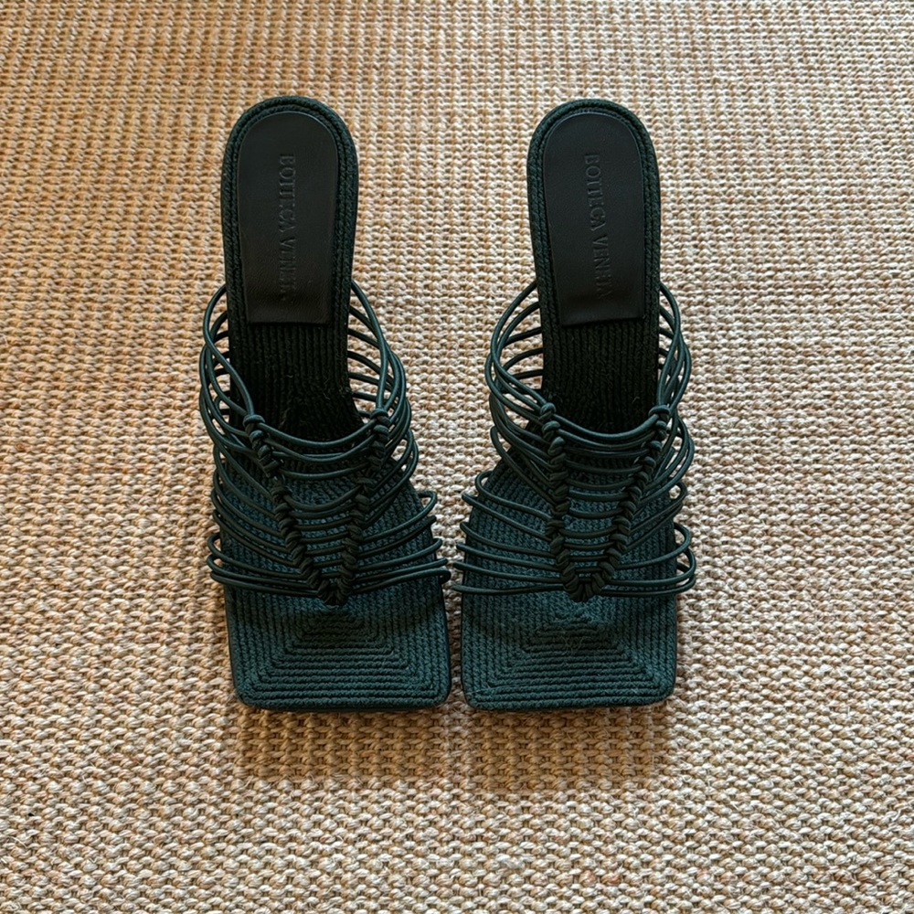 Bottega Veneta Cindy Stretch Mule Sandals